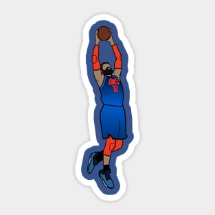 Steven Adams Dunk - Oklahoma City Thunder Sticker